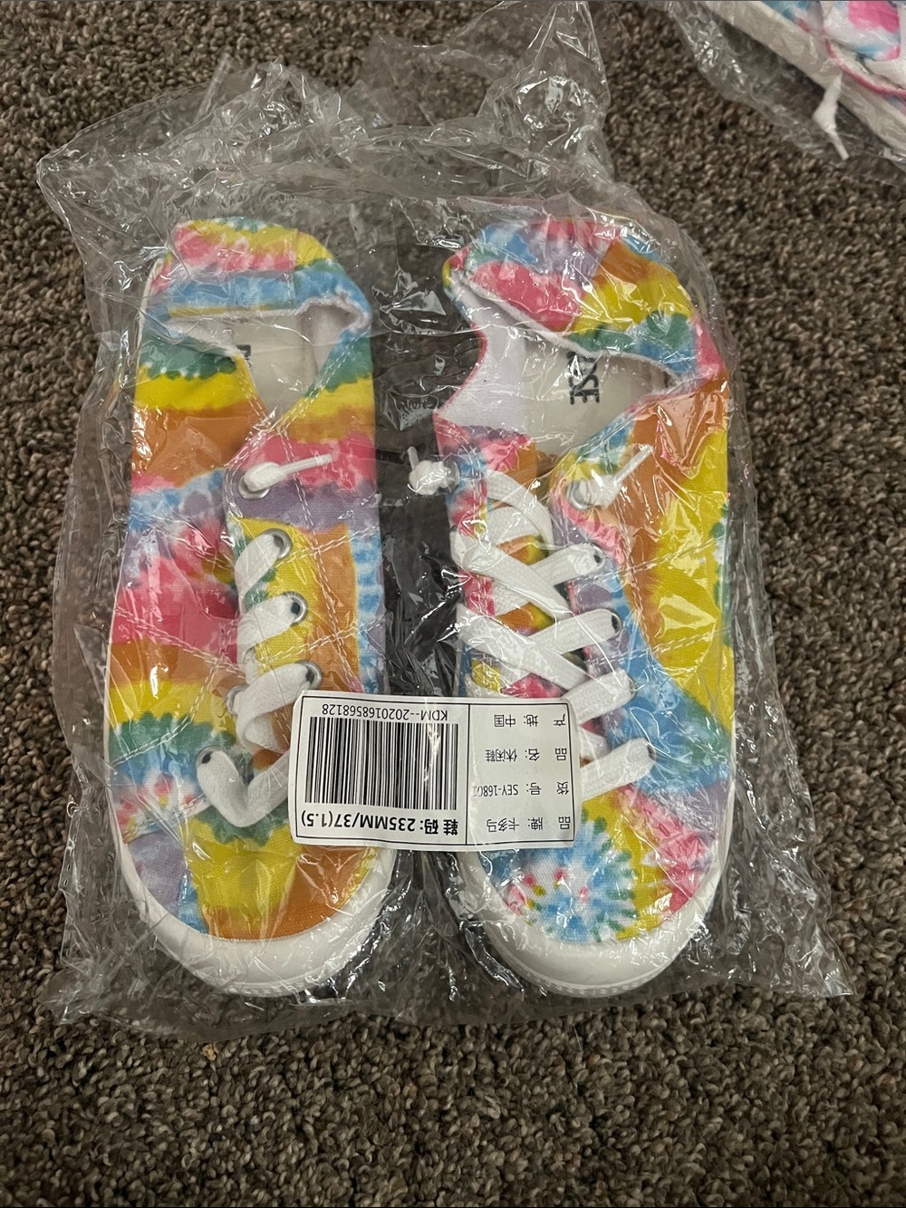 Women’s slip on tie dye sneakers